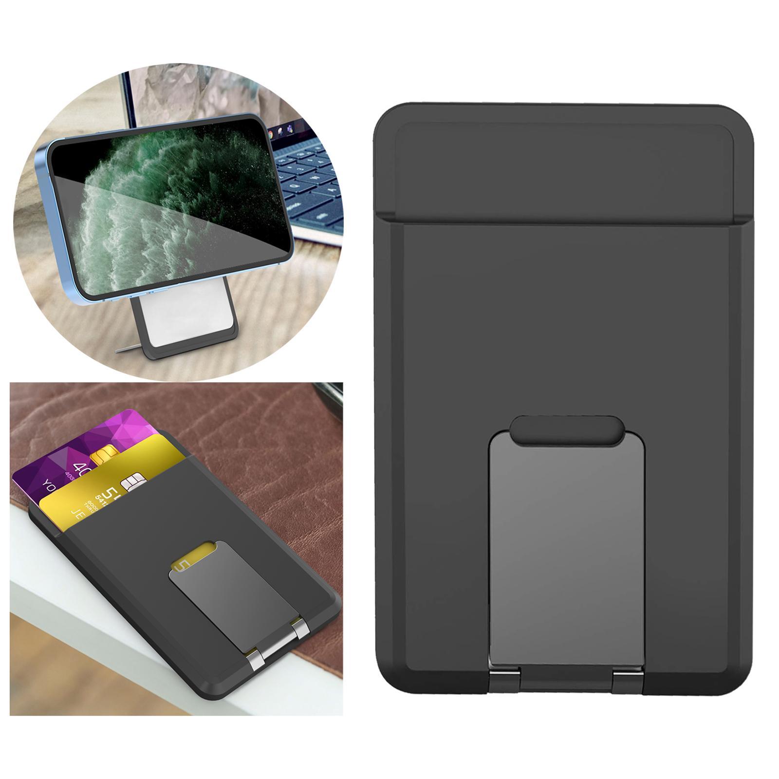 Magnetic Wallet Card Holder for iPhone 13 12 Pro Max Mini