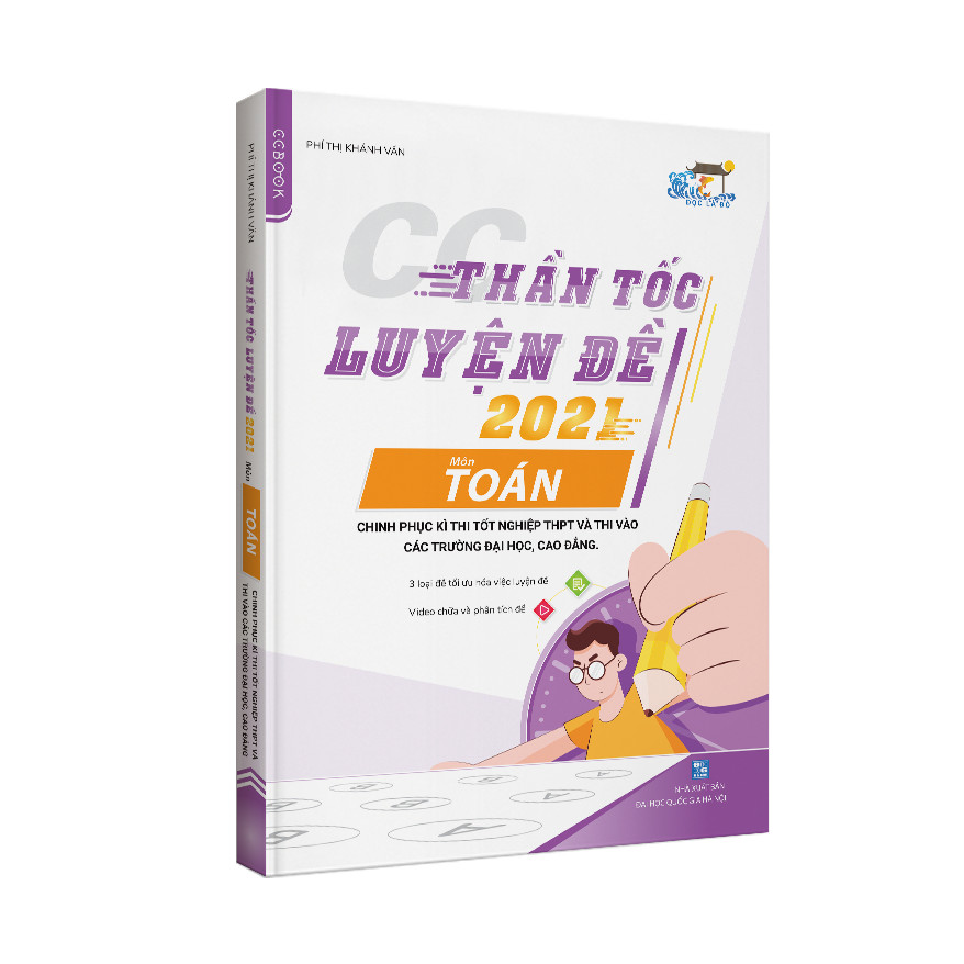 Combo CC Thần Tốc Luyện Đề 2021 Môn Toán + Sinh Học