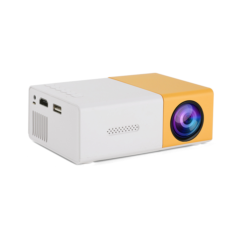 Máy chiếu LED mini di động 720P / 1080P với loa tích hợp & điều khiển từ xa Hỗ trợ HD / AV