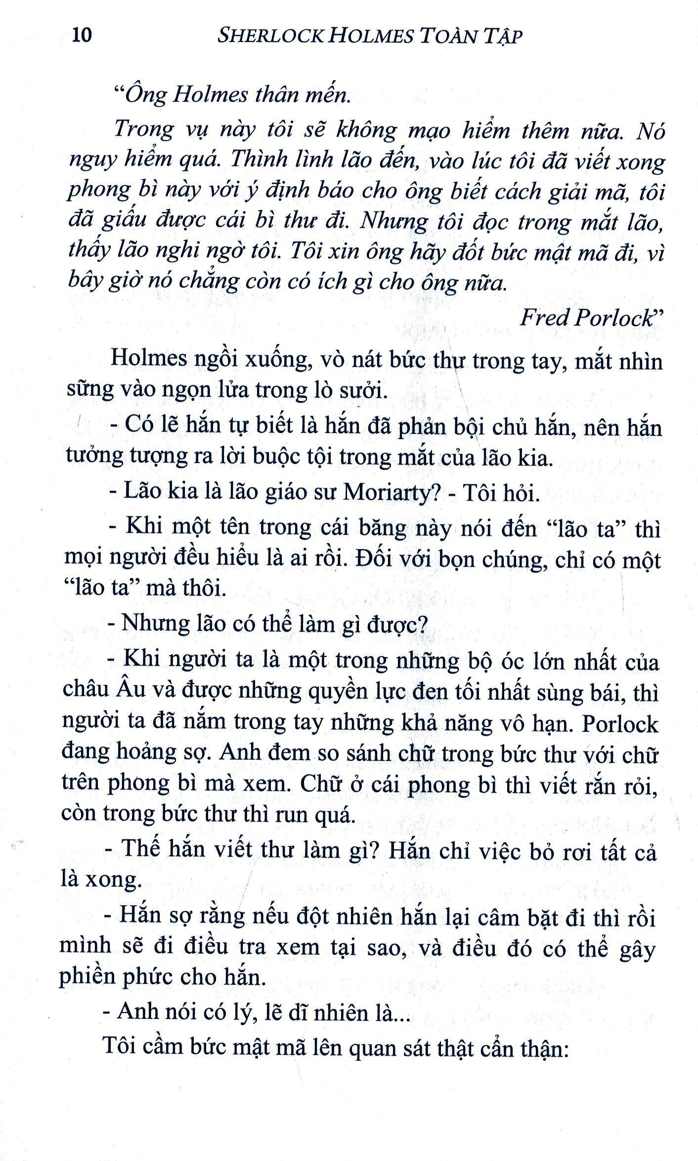 Sherlock Holmes – Tập 3