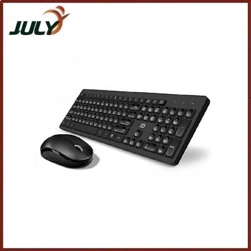 Combo phím chuột không Dây FD ik7300 Đen - JL - HÀNG CHÍNH HÃNG