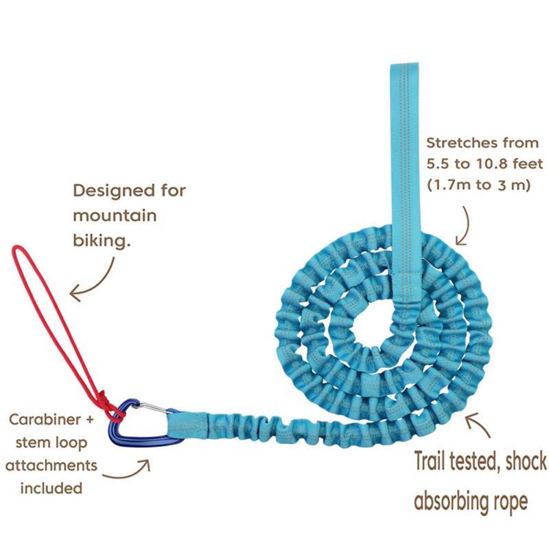 MTB Bicycle Traction Rope Outdoor Bicycle Parent-child Pull Rope Traction Belt Bicycle Accessories Tow Rope Pets Leash