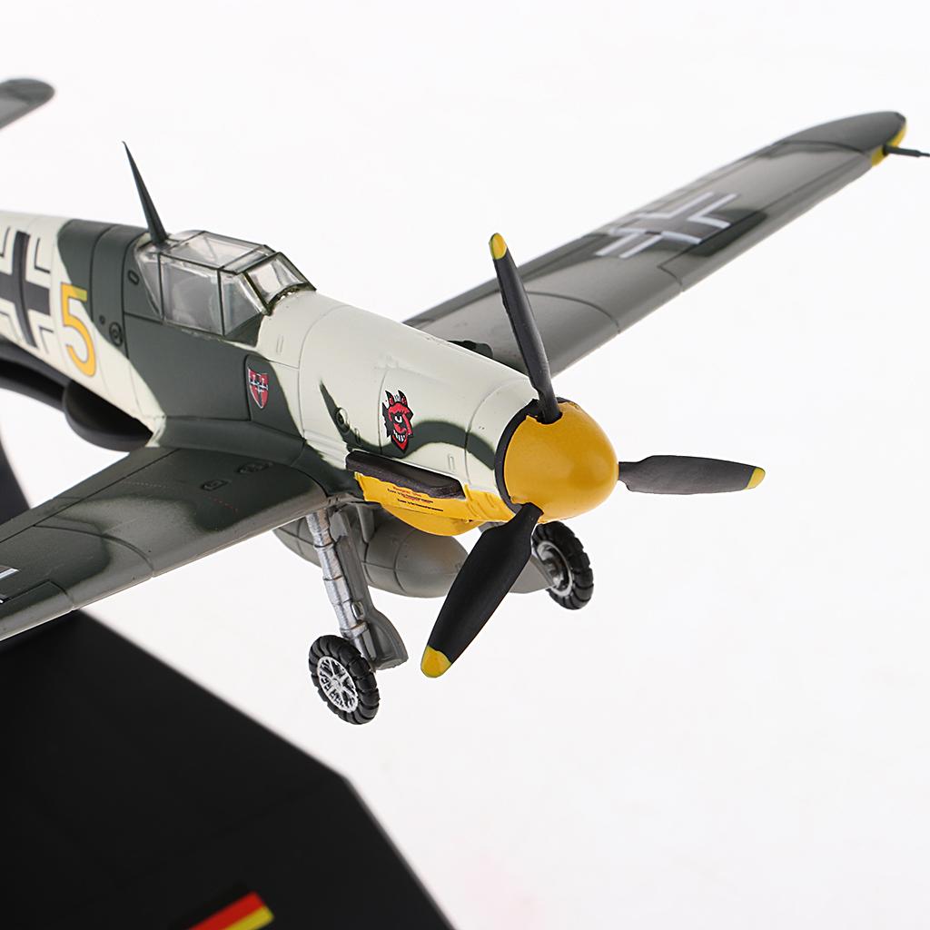 1: 72 Quy Mô Bf-109/Tôi-Quân Sự Năm 109 Máy Bay Tiêm Kích Diecast Máy Bay Trực Thăng Đồ Chơi Quà Tặng