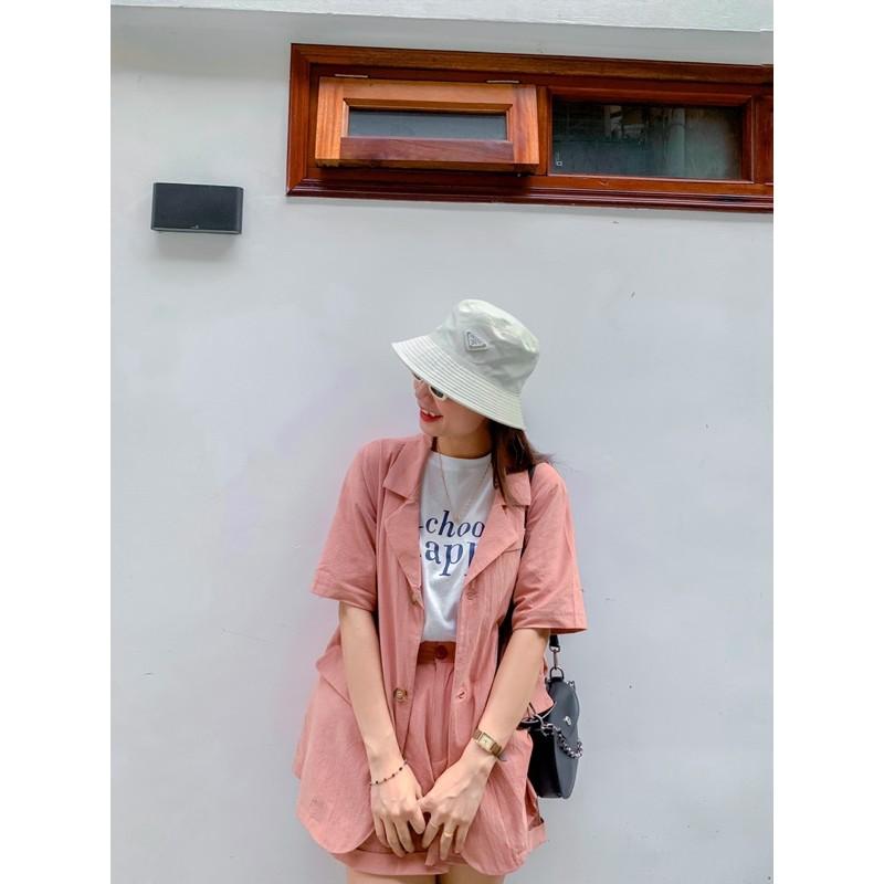 Set blazer 2 màu pastel siêu đẹp
