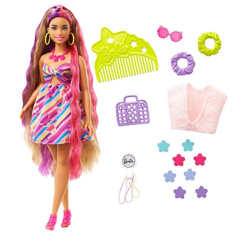 Bộ 4 búp bê Barbie và mái tóc thời trang sành điệu