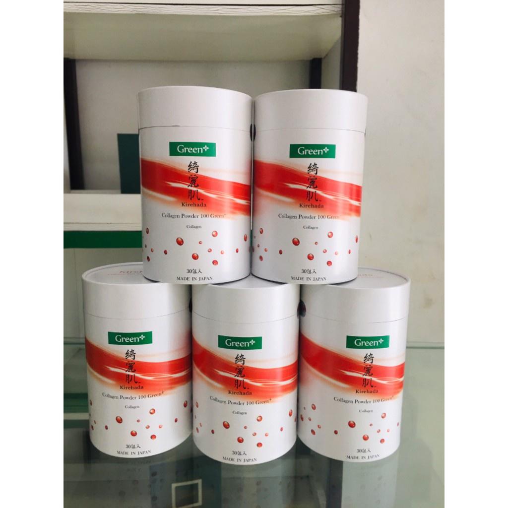 Collagen Nhật Kirehada Collagen Powder 100 Green+ : Đẹp Da, Giữ Dáng, Hạn Chế Quá Trình Lão Hóa Da