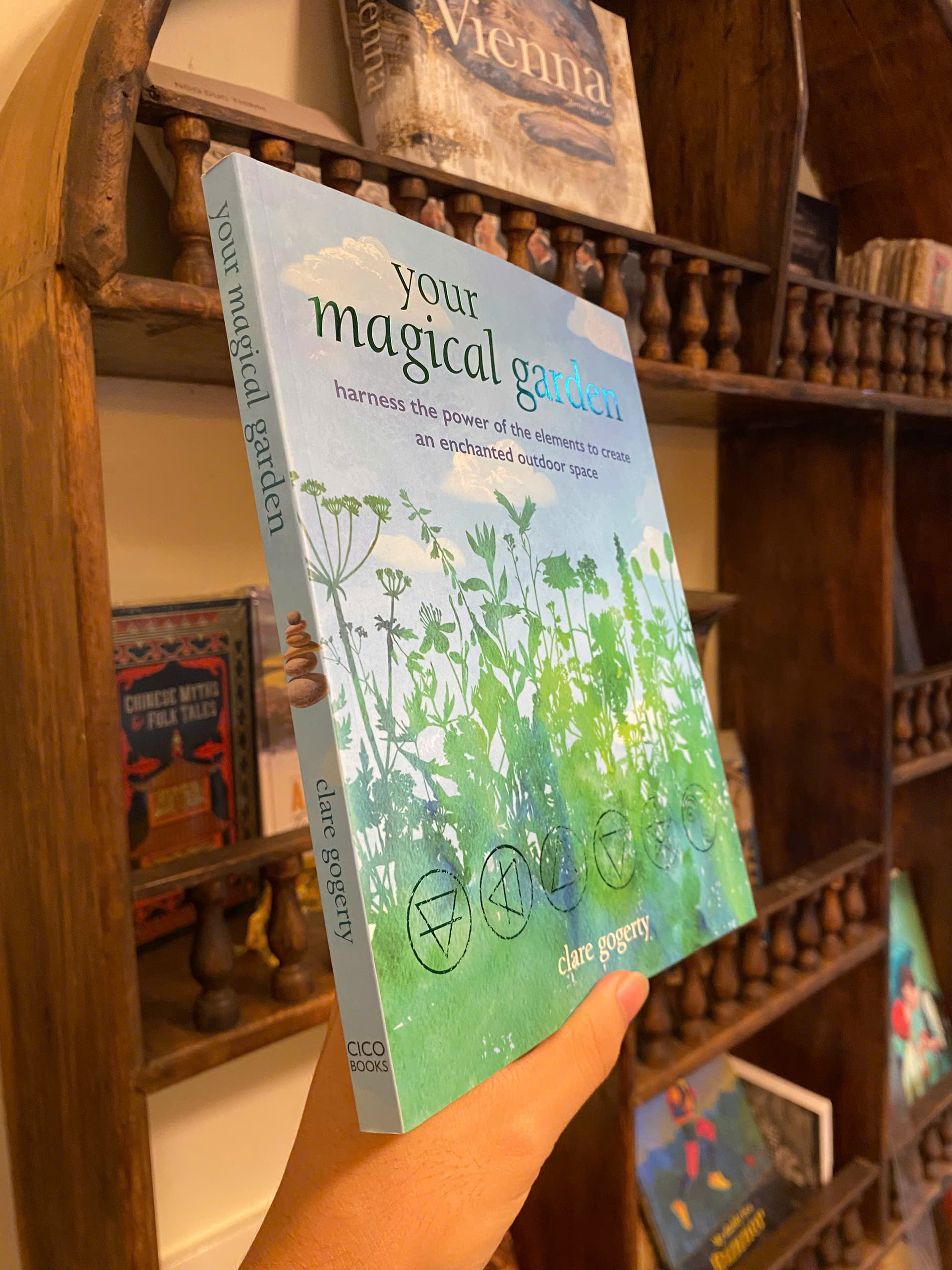 Sách - Your Magical Garden: Harness the Power of the Elements by Clare Gogerty | English Book