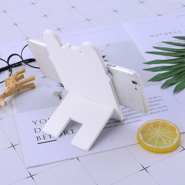 Giá đỡ điện thoại gỗ ép hình thú