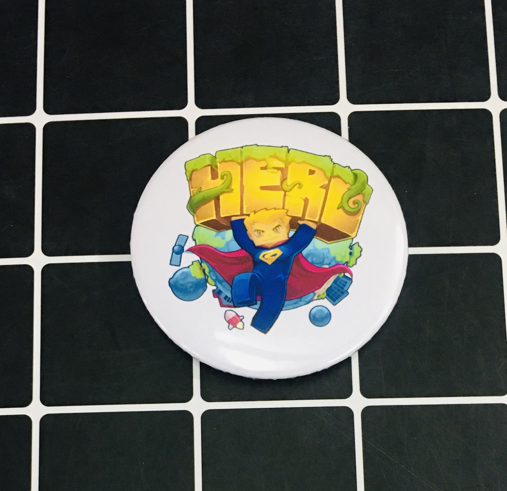 Set 5 huy hiệu Hero Team thành viên