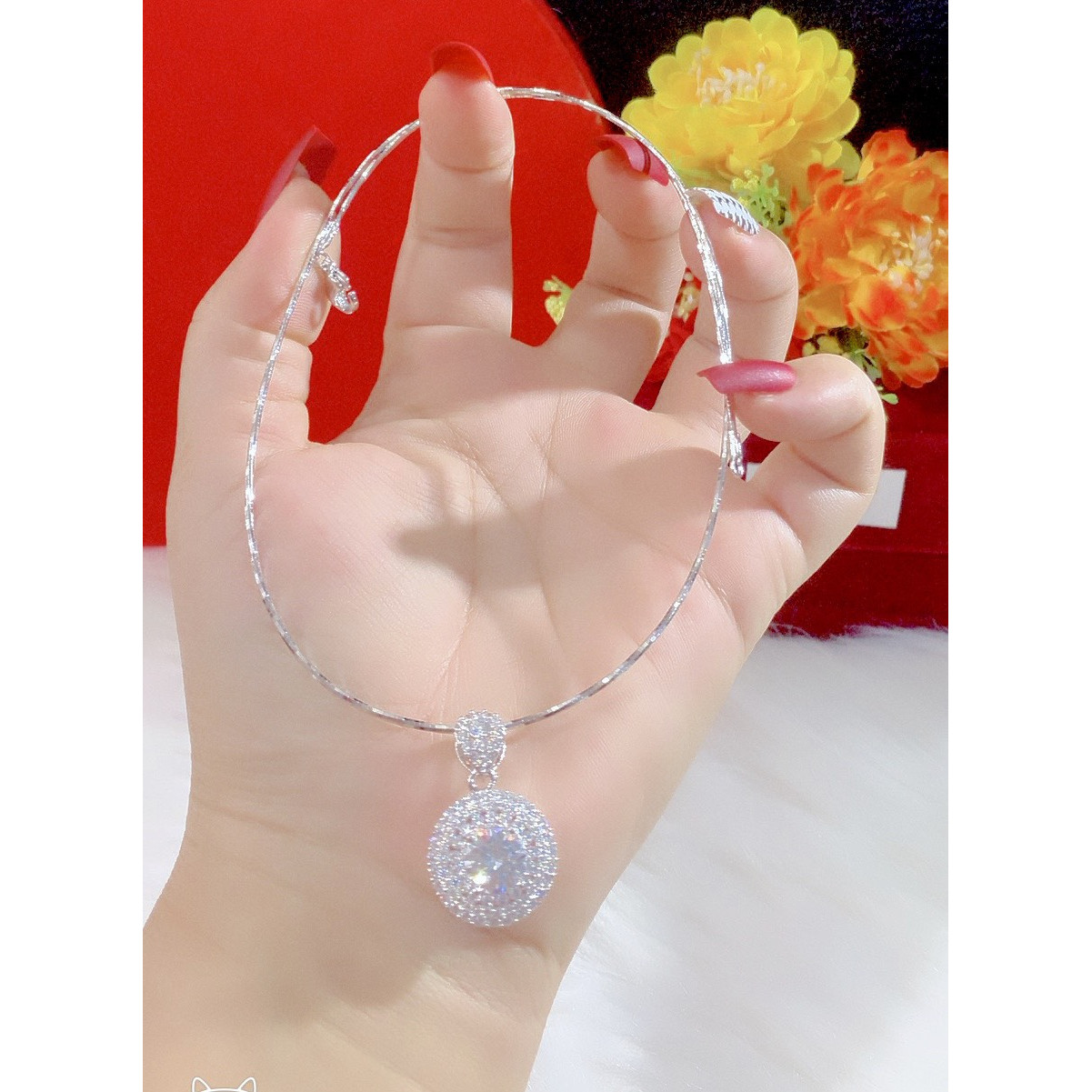 Kiềng bính mềm mặt xoàn xi kim cao cấp p470