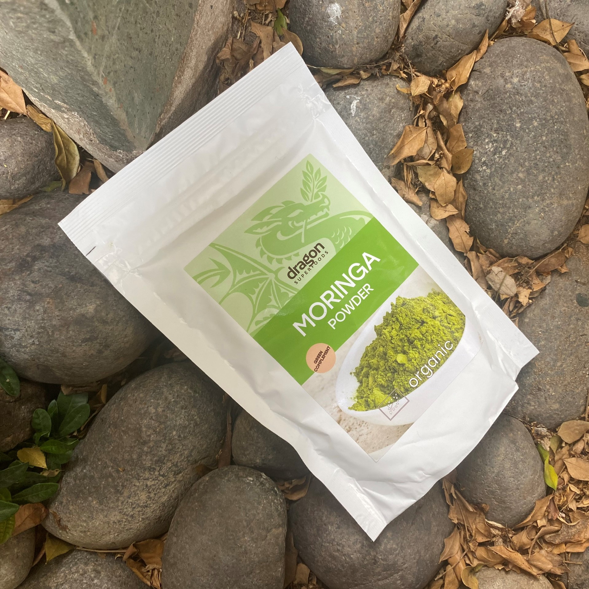 Bột rau chùm ngây hữu cơ Dragon Supperfoods 200gr Moringa powder Dragon Supperfoods 200gr