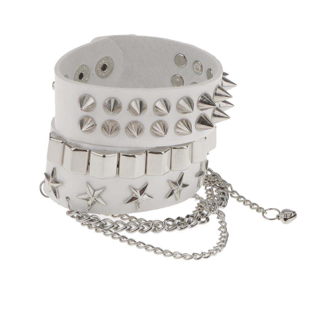 Men Accessories Hand Chain Korean Style Retro White Bangle Bracelet Jewelry