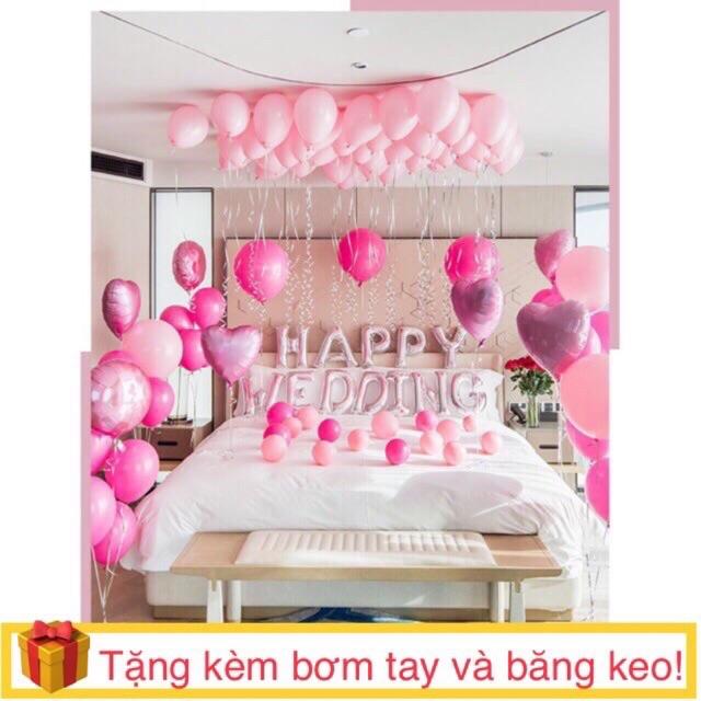 Bong bóng nhũ Thái Lan 10" bịch 25 cái trang trí sinh nhật