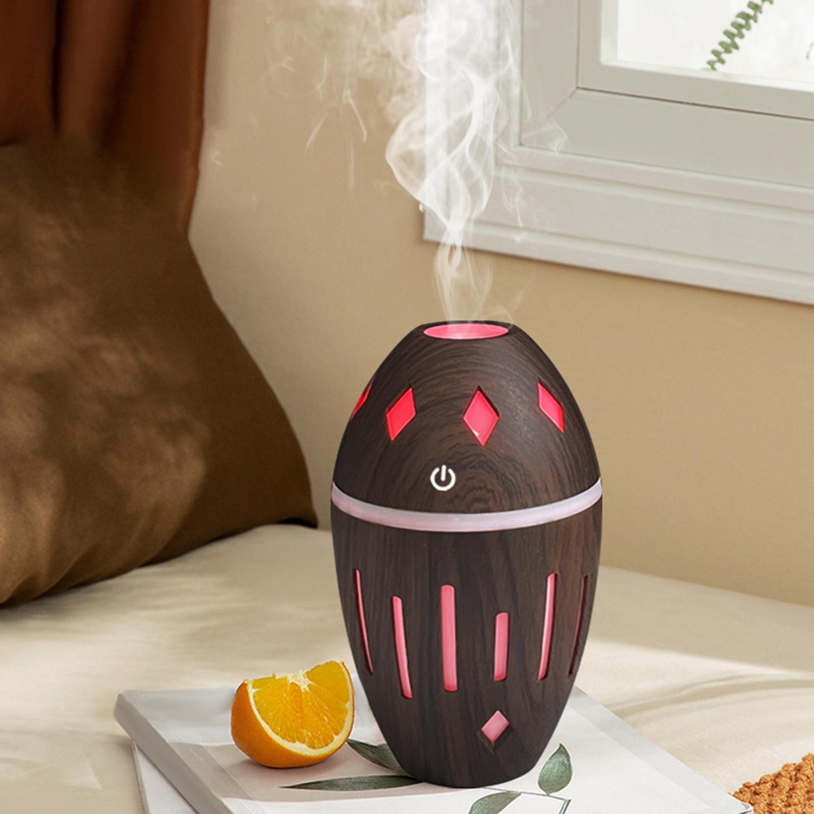 Air Humidifier Night Light Mute Humidifier for Desktop Bedside Car