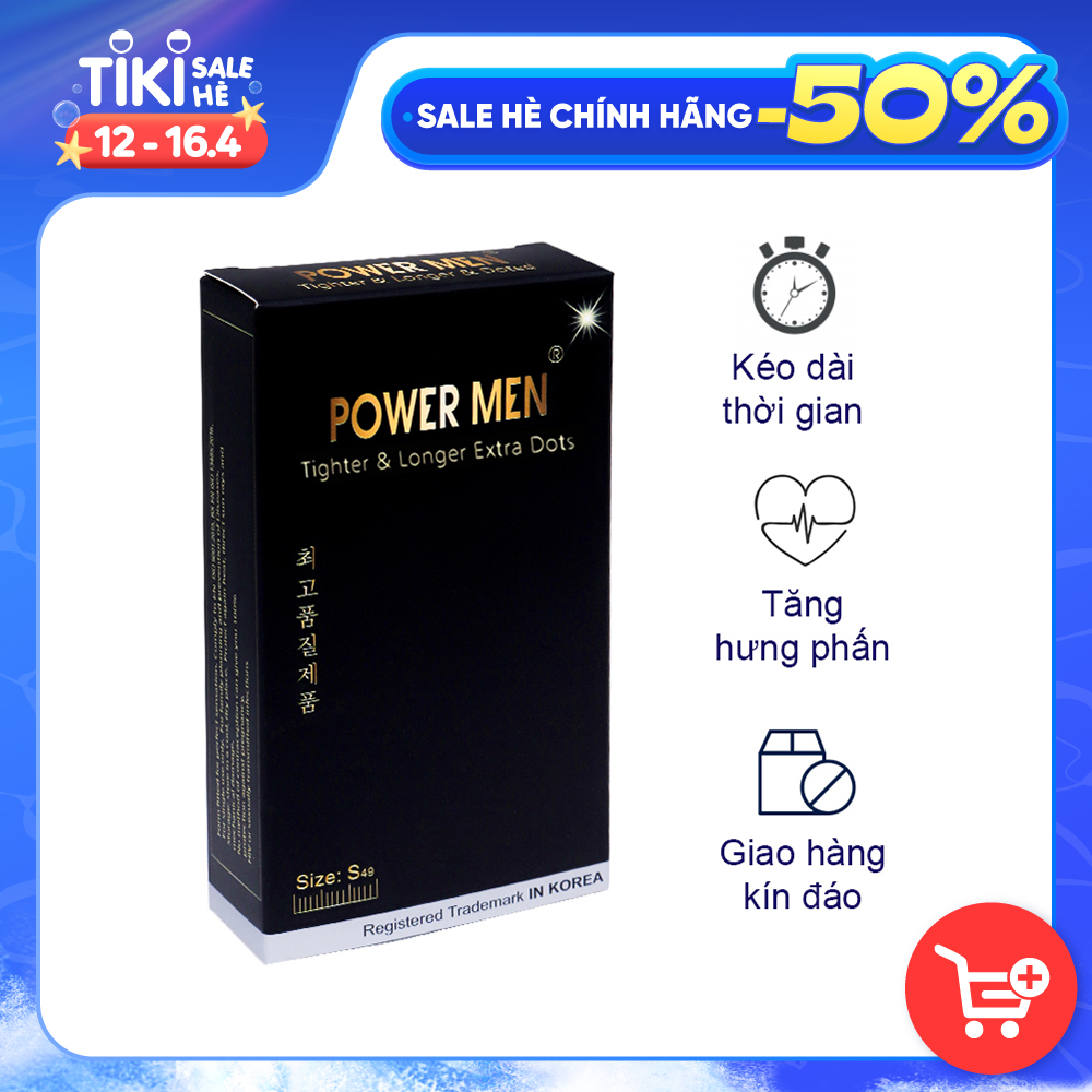 Bao cao su Powermen Ôm sát, Tăng khoái cảm cho Nữ, Kéo dài thời gian quan hệ cho Nam