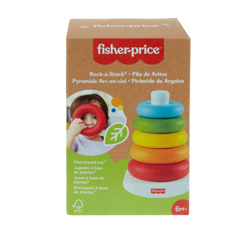 Đồ Chơi FISHER PRICE Đồ Chơi Xếp Chồng Lúc Lắc GYW19