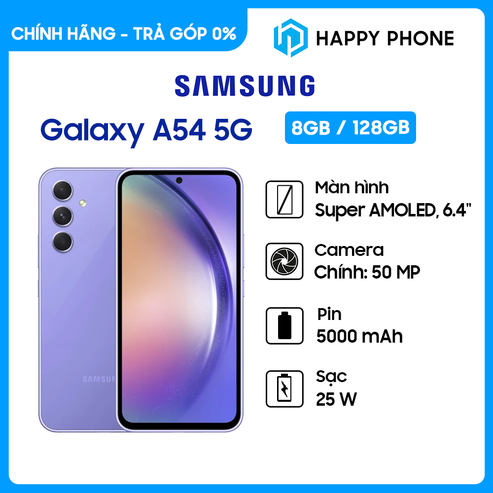 Điện Thoại Samsung Galaxy A54 5G (8GB/128GB) - Hàng Chính Hãng ...