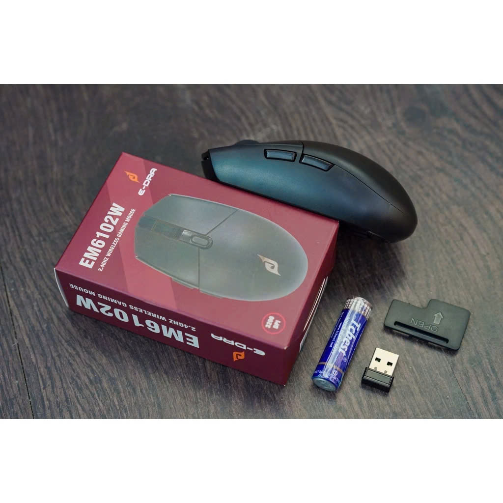 Chuột Gaming E-DRA EM6102w - Hàng Chính Hãng