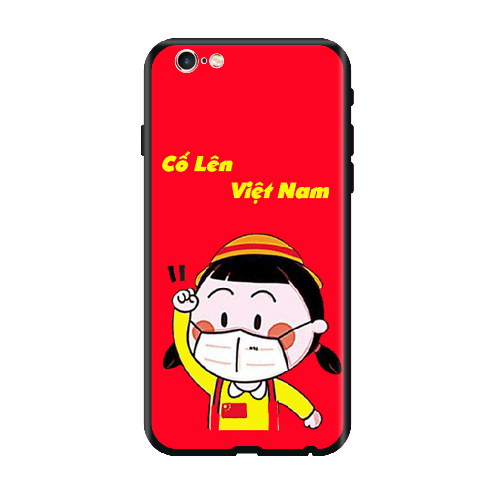 Ốp lưng Viền Dẻo TPU cho điện thoại IPHONE 6 PLUS/6S PLUS Cổ Vũ Cố Lên Việt Nam