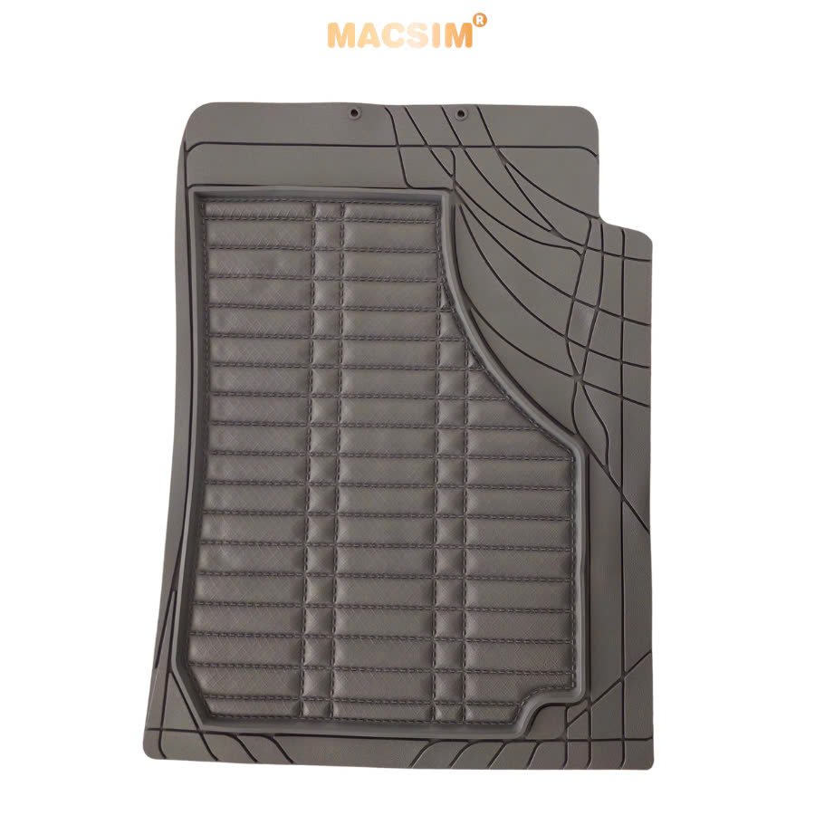 Thảm lót sàn ô tô phổ quát Macsim màu xám