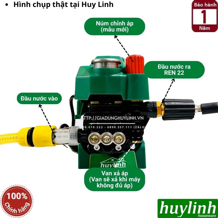 Máy xịt rửa xe chỉnh áp Zukui RS3 - Công suất 2400W - Motor cảm ứng từ - Tặng thân nối dài - Hàng chính hãng