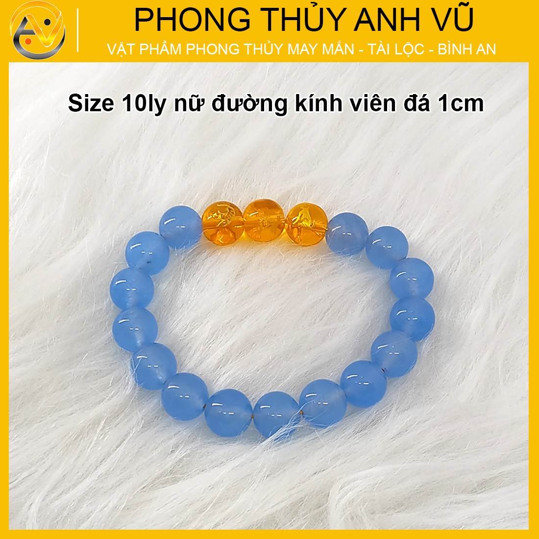 Vòng mã não xanh tự nhiên tam hợp dần ngọ tuất - size 8 10ly cho nữ mệnh thủy, mệnh mộc - có khai quang điểm nhãn may mắn tài lộc - PHONG THỦY ANH VŨ