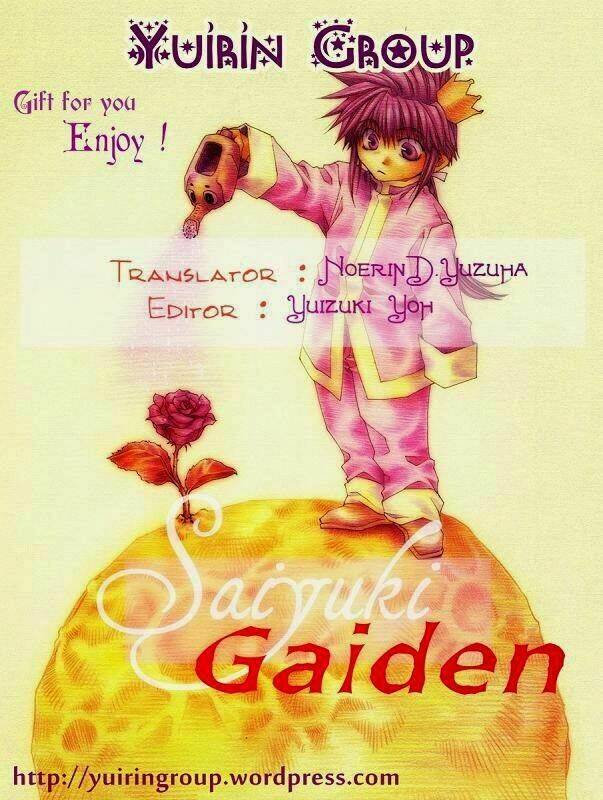 Saiyuki Gaiden chapter 0 1