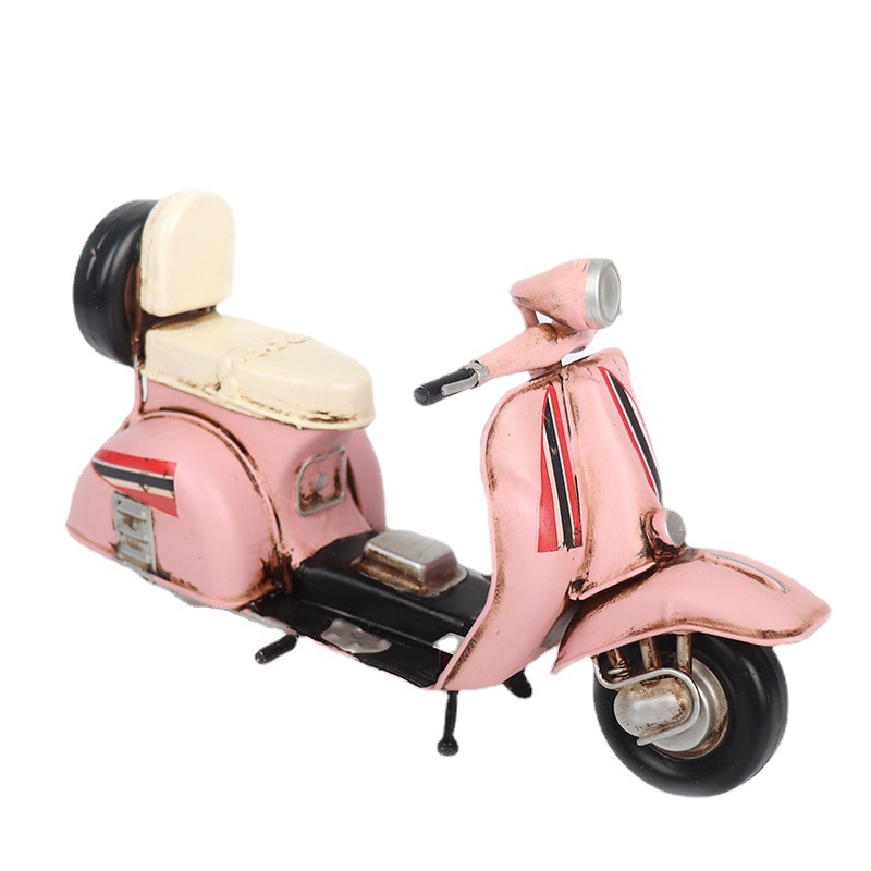 Mô Hình Xe Vespa Hồng Vintage