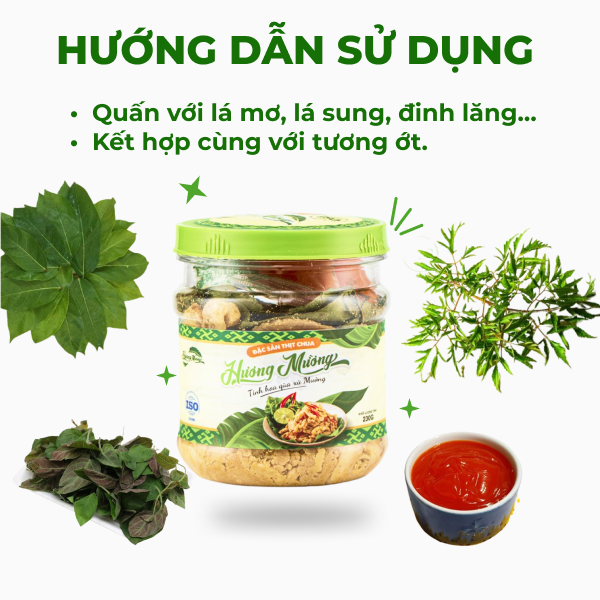 Combo 3 Hộp Thịt Chua Hương Mường Trường Foods 180g/Hộp