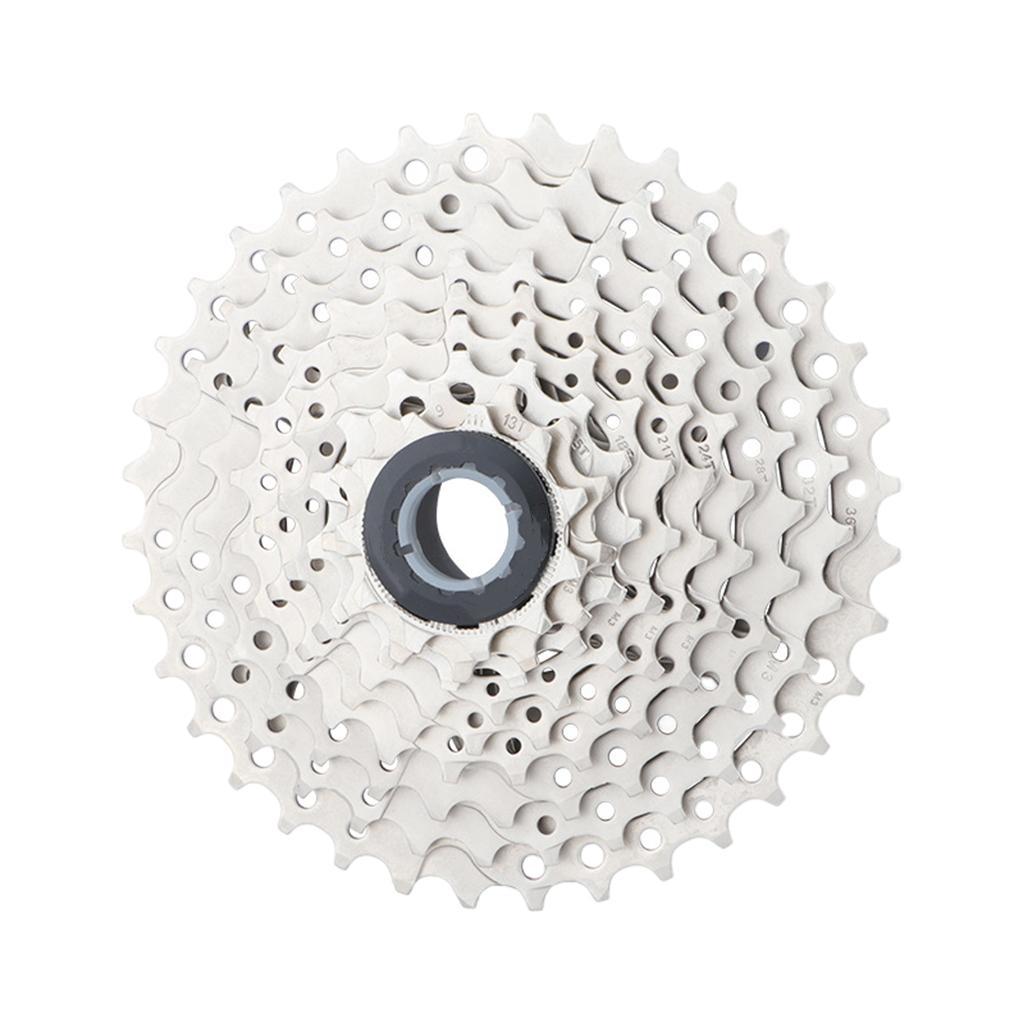 9 Speed Bike Freewheel Set Steel Bicycle Cassette Bicycle Replacement Accessory for Mountain Bikes Road Bike