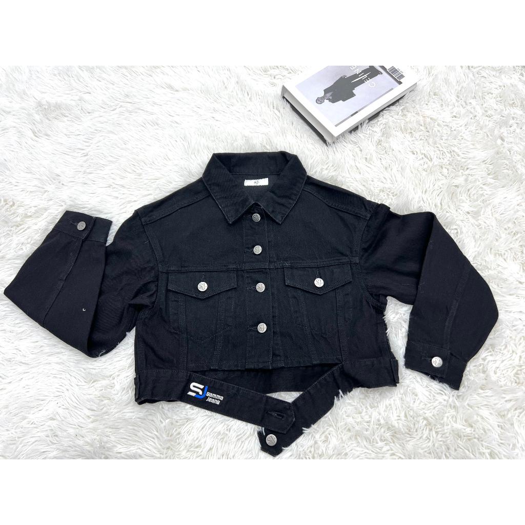 Quần Jeans Ống Suông P16_SAMMA JEANS - BLACK