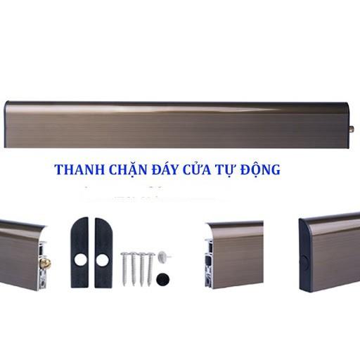 Thanh chặn đáy cửa tự động RAVO chất liêu nhôm dùng cho cửa gỗ, cửa nhôm và các loại cửa tương tự RV915