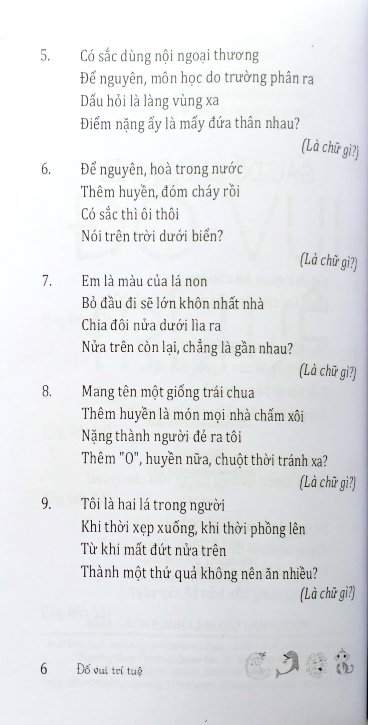 Đố Vui Trí Tuệ