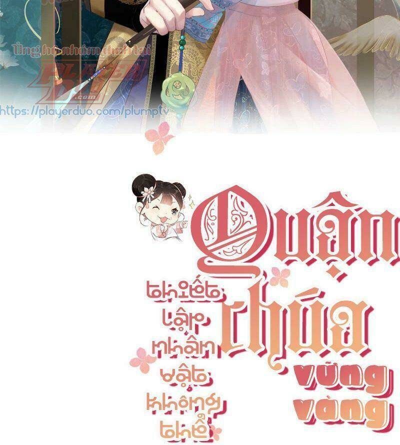 quận chúa vững vàng, thiết lập nhân vật không thể vỡ chapter 11 2