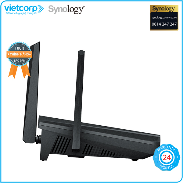 Bộ phát wifi 6 router Synology RT6600AX - Hàng Chính Hãng