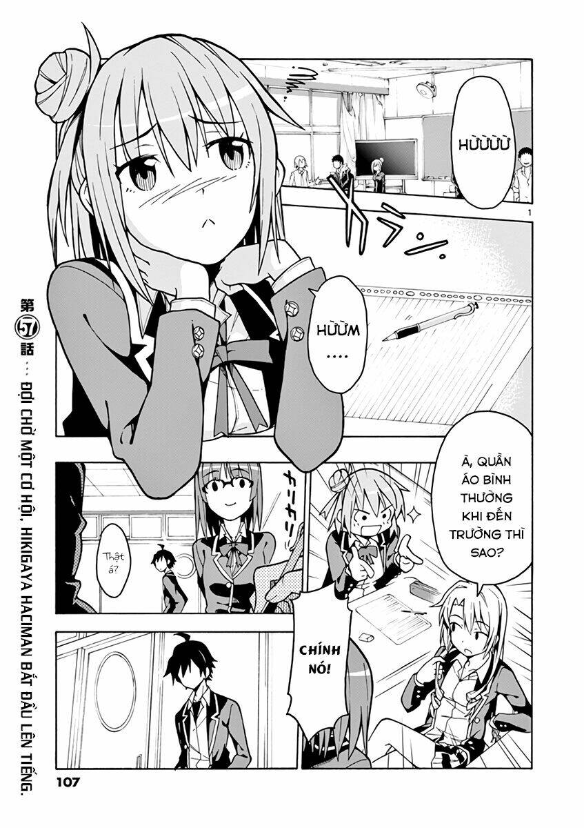 yahari ore no seishun rabukome wa machigatte iru chapter 57 1