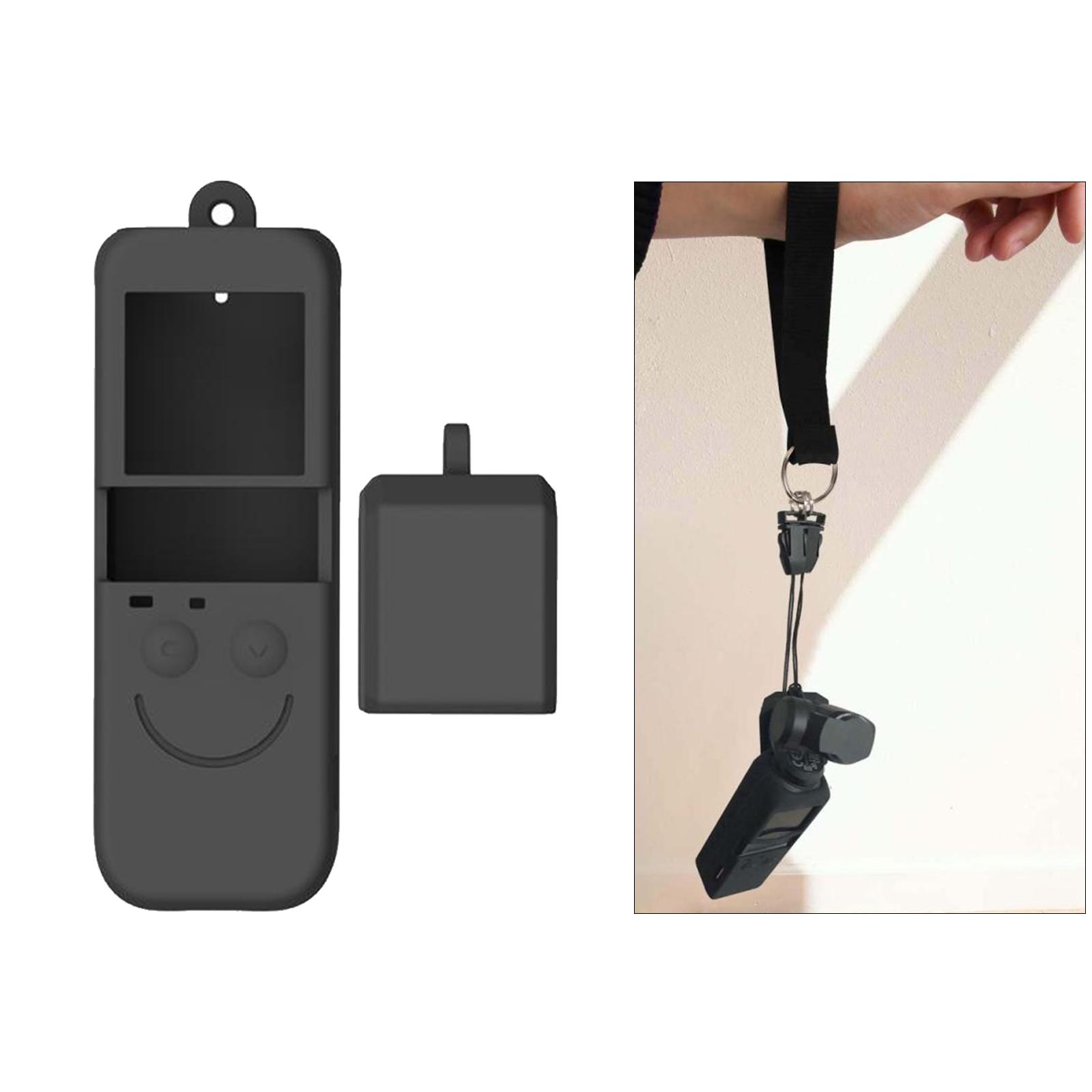 2 In1 Silicone Lanyard Camera Protective Case for DJI OSMO  2