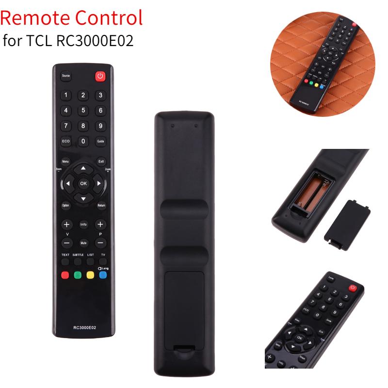 433 MHz TV điều khiển điều khiển từ xa cho TCL RC3000E02 LED LCD TV điều khiển điều khiển từ xa Telecomando Cancello Universale