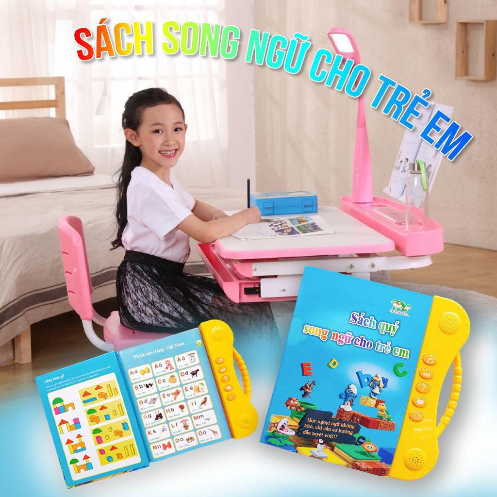 Đồ Chơi Bộ Sách Quý Điện Tử Song Ngữ - Trẻ Vừa Học Vừa Chơi Cùng Tiếng Anh