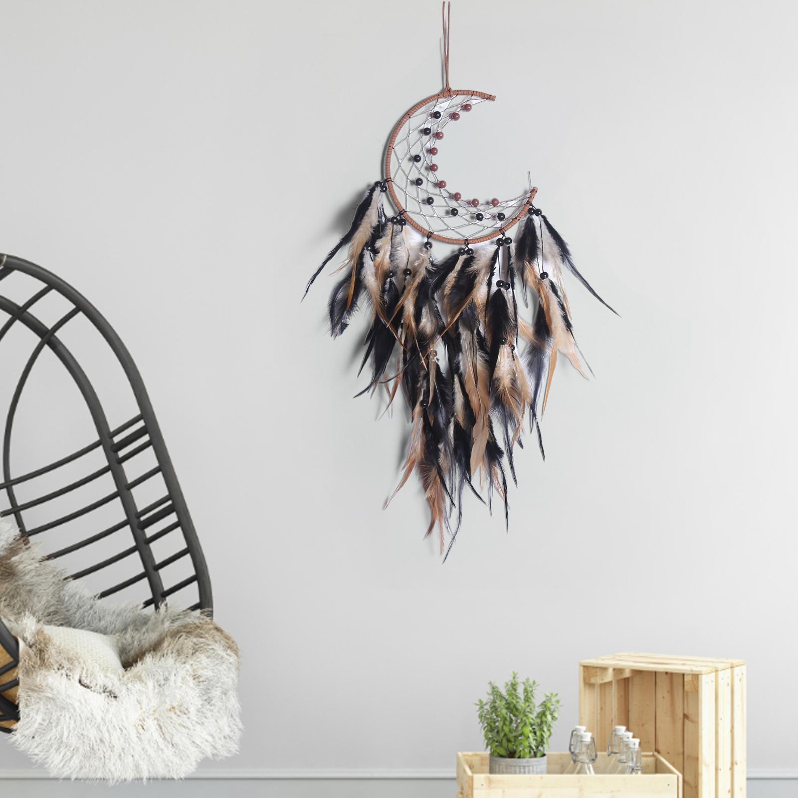 Boho Macrame Wall Hanging Handmade Braided Wall Decor Pendant for Party Home Decoration