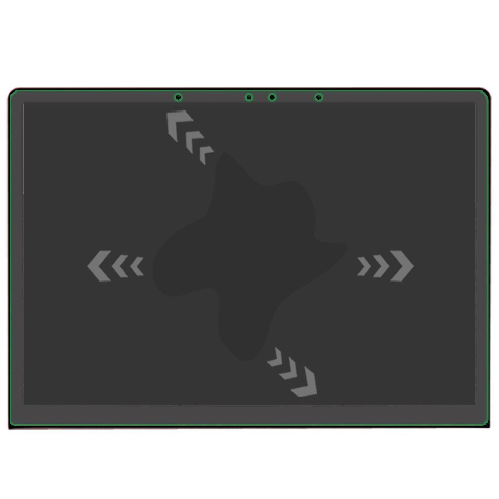 Kính cường lực 9H bảo vệ cho Surface Laptop 3 size 15''