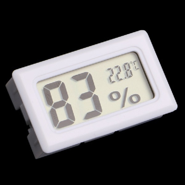 Nhiệt ẩm kế mini đo nhiệt độ độ ẩm trong nhà, xe hơi, văn phòng nhỏ gọn tiện ích, chính xác cao- kèm pin