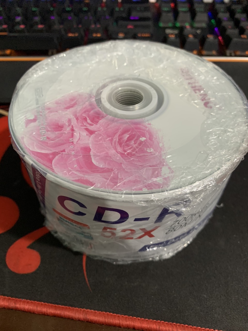 Đĩa trắng, Đĩa CD trắng Risheng hộp 50 cái dung lượng 700mb - JL- HÀNG CHÍNH HÃNG