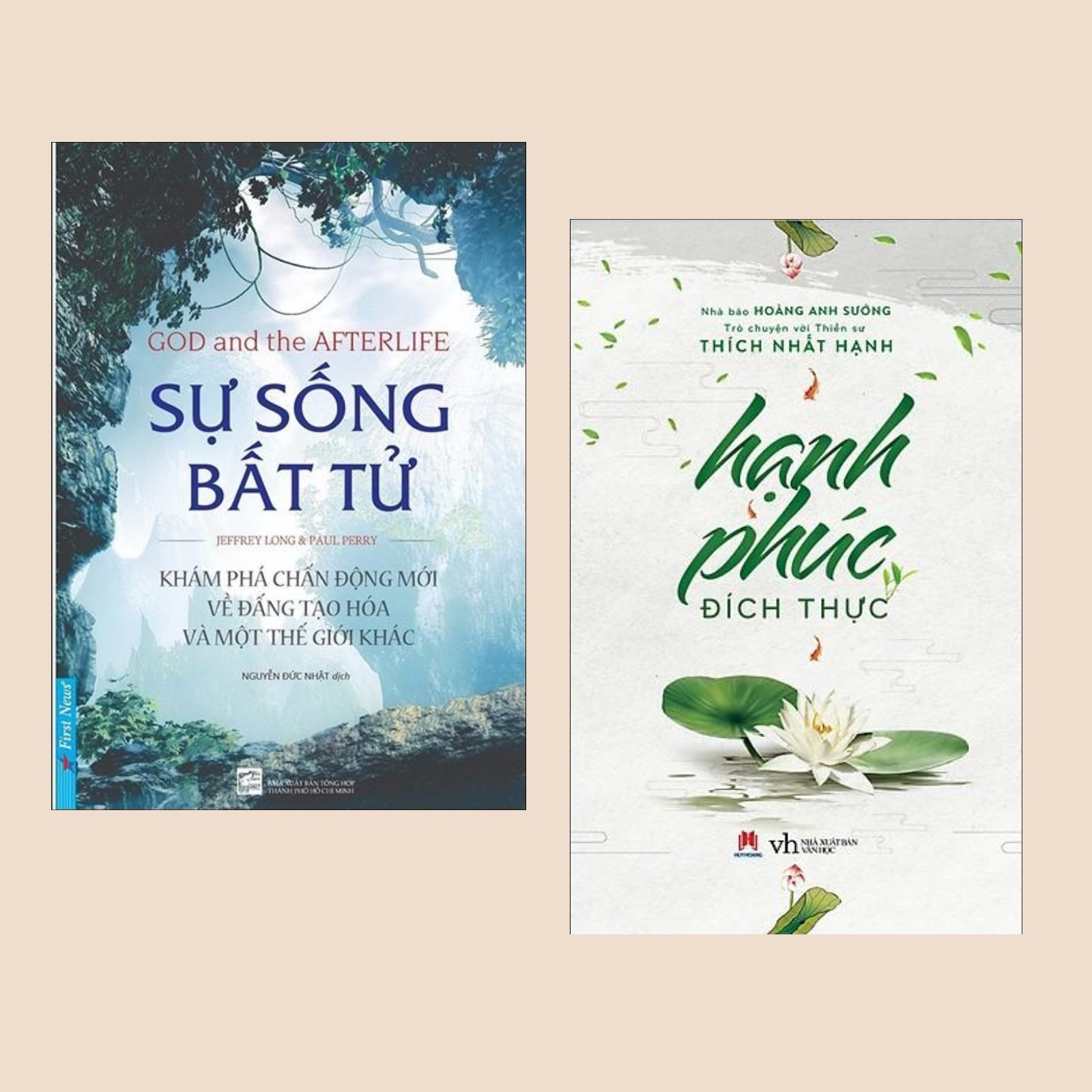 Combo Sách Kỹ Năng Sống: Hạnh Phúc Đích Thực + Sự Sống Bất Tử -