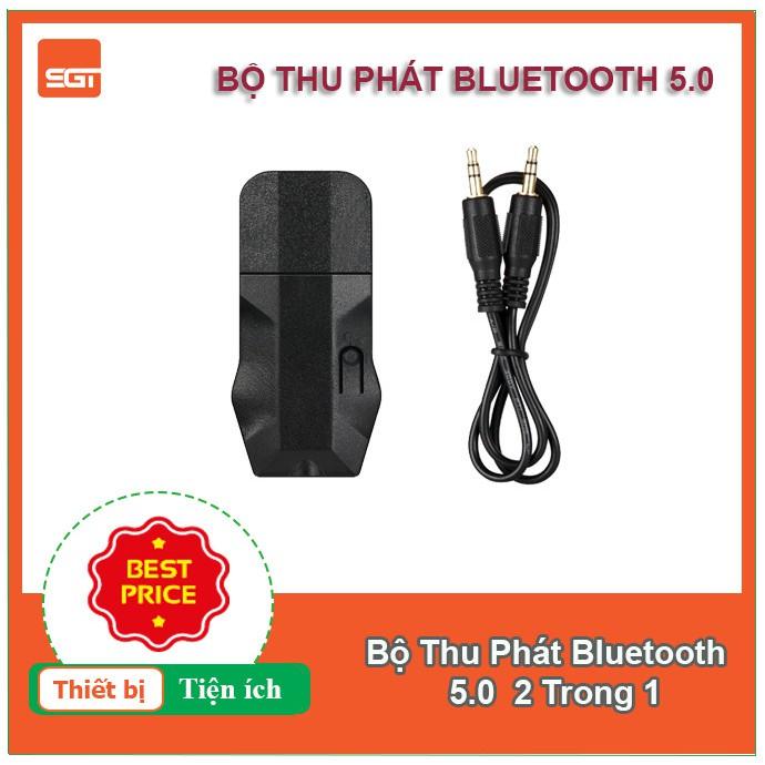 USB Bluetooth 5.0 Thu Và Phát Bluetooth Âm Thanh Stereo 2 Chức Năng