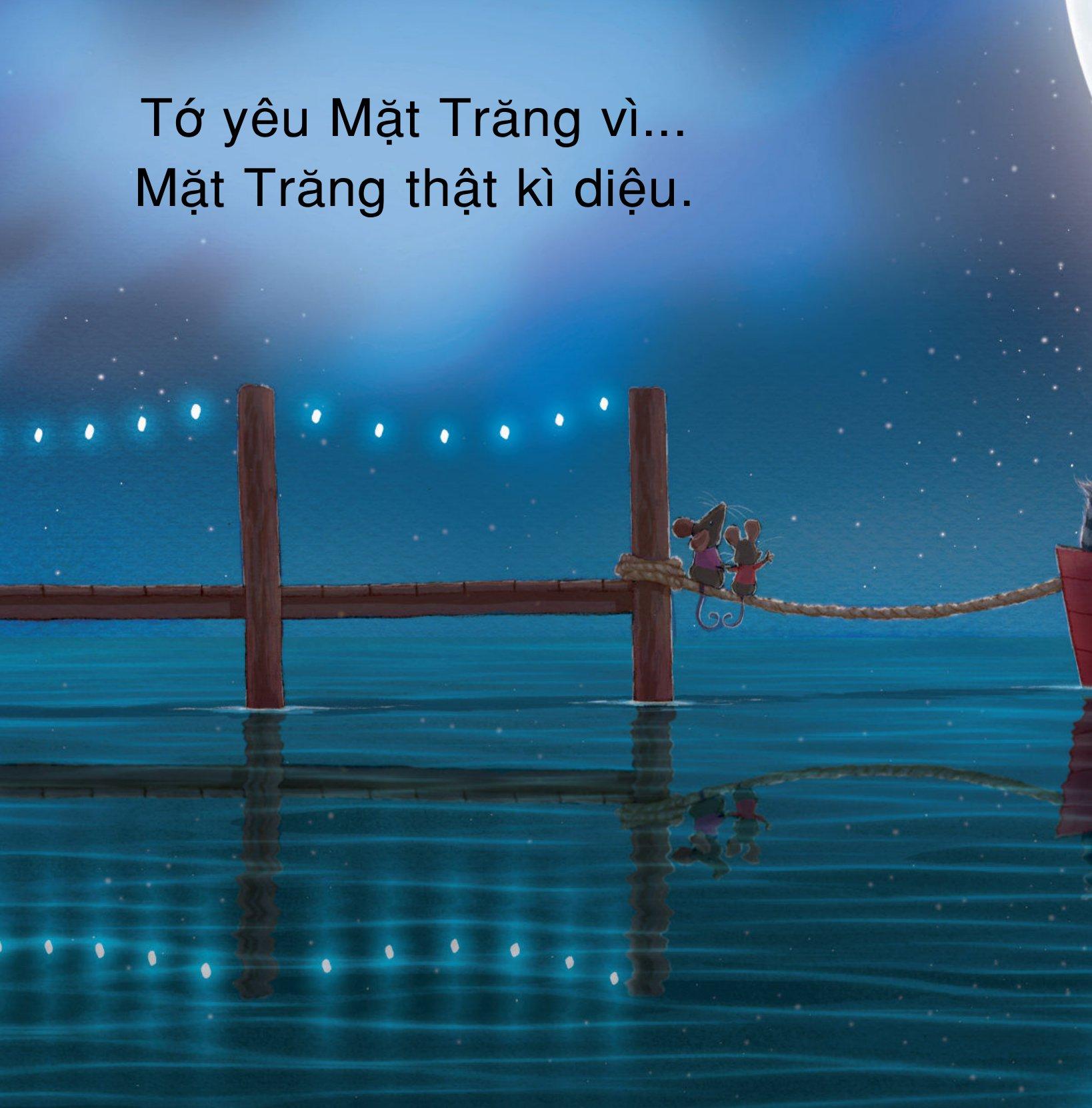 Ngắm Mặt Trăng Theo Cách Riêng Của Trẻ - Vì Sao Tớ Yêu Mặt Trăng