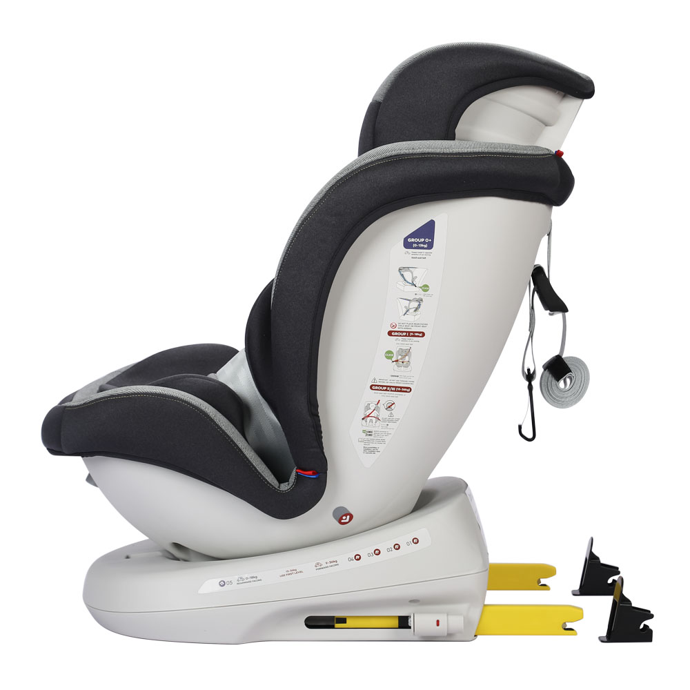 Ghế Ngồi Ô Tô Zaracos Cusco 6406 Isofix Xoay 360 Độ