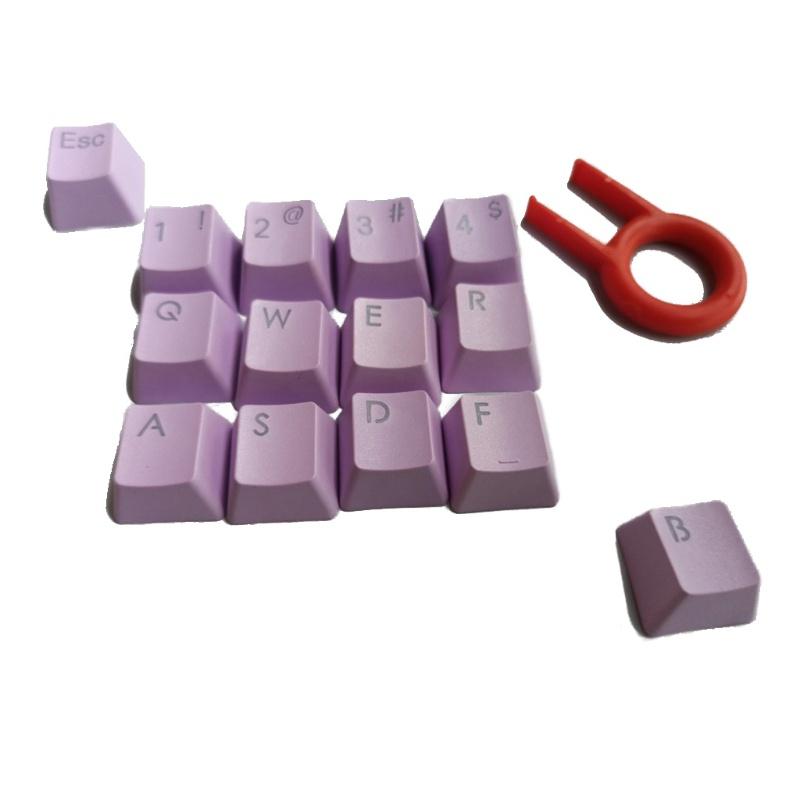 HSV 14 Keys Keycaps PBT Backlit Keycaps With Keycaps Puller For Cherry MX Switches