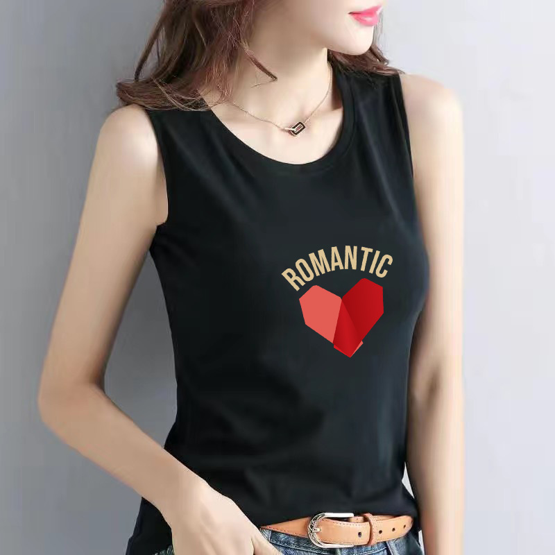 Áo thun 3 lỗ nữ sát nách ROMANTIC thun cotton cao cấp co giãn 4 chiều, Nhiều màu đẹp có size đại SN100-Sally Boutique