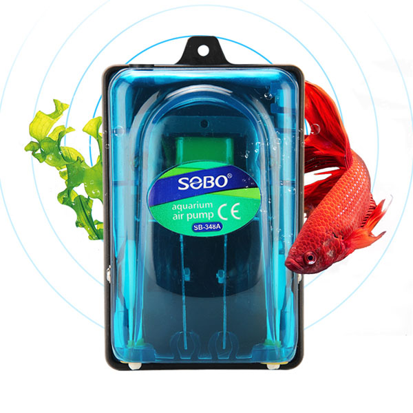 Máy sủi oxy mini 2 vòi SOBO SB-348A